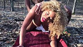 don whoe nina rivera get wet n erotic outdoors 😏🌳 ebony big cock fun