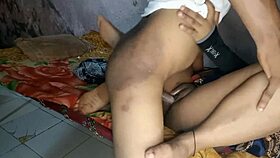 Village beauty's juicy pussy takes rough pounding on the cot teasingly?