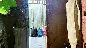 sexy housewife caught masturbating bends over for doggystyle fuck