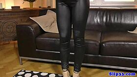 WOW! AMATEUR EUROBABE RIDES GERIATRIC BRITISH COCK POUNDING POV!