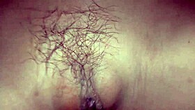 her big tits sucked hard before dripping deep creampie fills her