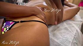 naughty masseuse stripped my panties and touched me everywhere till i got so turned on
