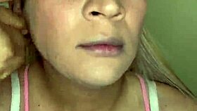 pretty transsexual dresses up glamorous for viewers