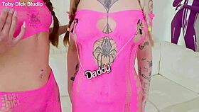 i crave that rough messy anal spew threesome pounding charlotte and lila