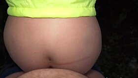 i fuck tight pussy blonde jogger publicly for cash pov