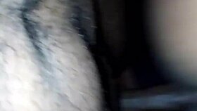 ebony beauty bends over for deep doggystyle pounding on wet pussy