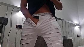 sensual piano guy's explosive cumshot orgasm closeup