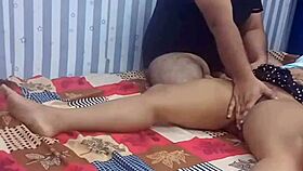 Beautiful Indian cutie gets naughty anal fun with busty brunette partner