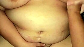 fucking this bbw milf neighbor's dripping hairy pussy got me hooked 🔥💦