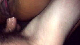 ebony stripper assfucked to hardcore anal creampie
