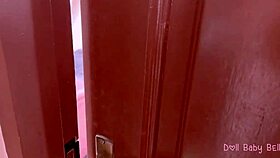 roommate catches me stroking in her room