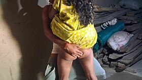 tamil couple sneaks quick raw fuck in hidden spot