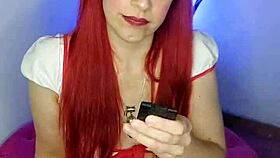 short dick patient begs sexy redhead nurse for her pro opinion on his tiny cock joi sph