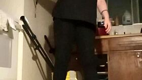 Fun workout session with upbeat music