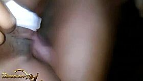 jamaican homemade sextape big cock pussy pounding pov