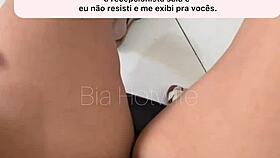 Alone in waiting room, couldn't stop fingering my horny ass?