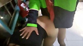 sexy housewife caught masturbating bends over for doggystyle fuck