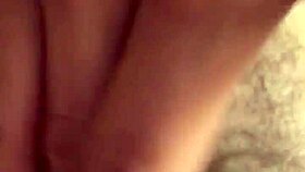 petite babe fingers hairy beaver for quick cash play