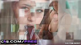 redhead coed teased endures uniform edging denial orgasm buildup