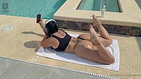 yiny leon big booty latina wet pussy drilled to creampie bliss