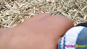 bush outdoor sex big tits hairy pussy black cock bliss