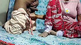 indian amateur couple with big tits and monster cock goes wild