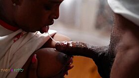 kittylove's juicy ebony ass shakes wildly railed doggystyle