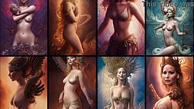 jennifer lawrence shines as the ultimate celebrity goddess captivating fans.