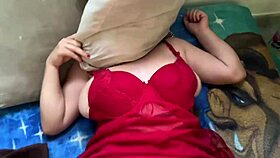 Petite latina housewife submits to huge black cock while roommate watches