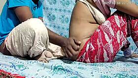 indian amateur couple with big tits and monster cock goes wild