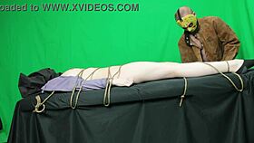 Hey Jason Vorhees, Choke Scarlett Johnson with Your Deepthroat Cock Now!