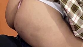 18-Year-Old Escapes School for Teacher's Perverted Cock Play