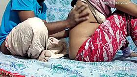 indian amateur couple with big tits and monster cock goes wild