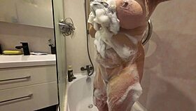 Soapy Shaved Pussy Slowmotion Tease