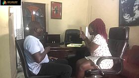 pornstar morez bends over for monster cock interview fuck