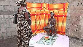 Village doc tries traditional fix for my soaked pussy after months of drought