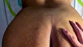 Latina neighbor unleashes lactating tits on throbbing cock