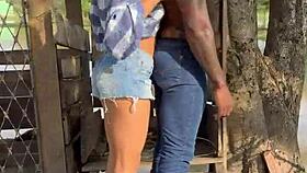 massive bbc seduces curvy hotwife boss craving farm creampie thrill