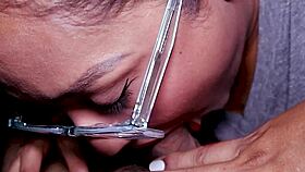 Frida gives me the most sensual cock sucking ever