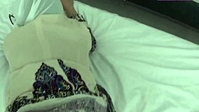 Seductive Arab milf's big ass cumshot