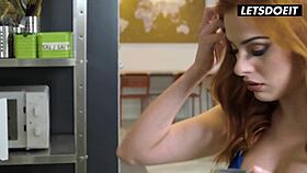 mini vampp, why let your roommate deep pound that cheating slut pussy?