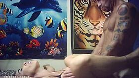 behind the scenes, glasses brunette candice cumm tests intense italian machine passion