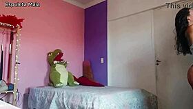 brazilian beauty flaunts her delicate perfect feet