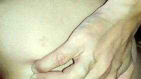 😏 check out this milf wife's ass and pussy holes spread wide open up close