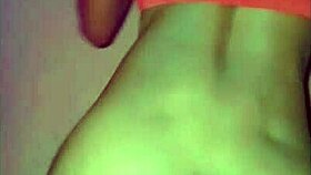 Skinny dancer performs appetizing funk moves in see-through outfit full video available