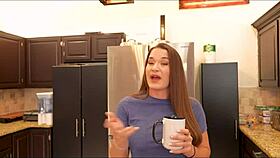 curvy milf kendra heart moans loud in doggystyle creampie breeding with huge cock deep inside