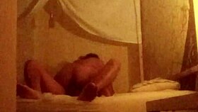 in the hotel muscular guy rips latina milf clothes licks dripping wet pussy