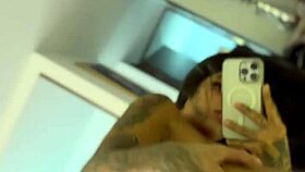 wanna see this transsexual tease her huge cock slowly?