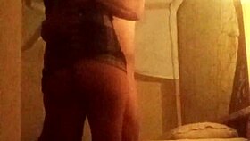 in the hotel muscular guy rips latina milf clothes licks dripping wet pussy