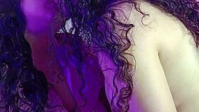 Chubby milf pays amateur for tight pussy lesbian licking session 👅💋